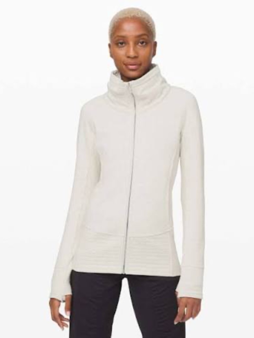Light Ivory Radiant II Jacket, Lululemon, Size 4